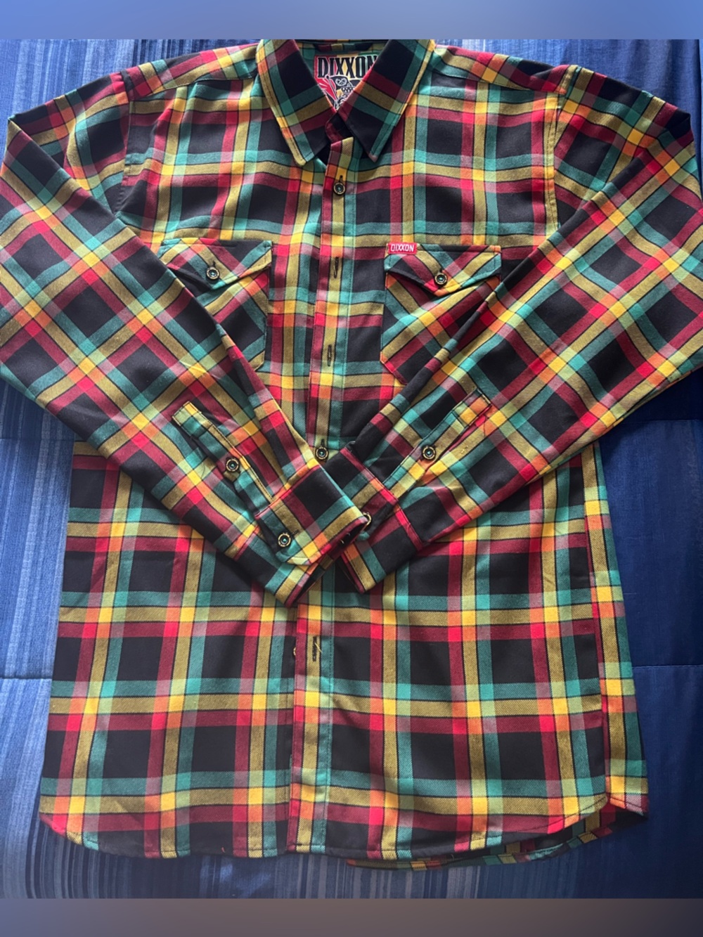 DIXXON Kush Flannel Size XL Tailored